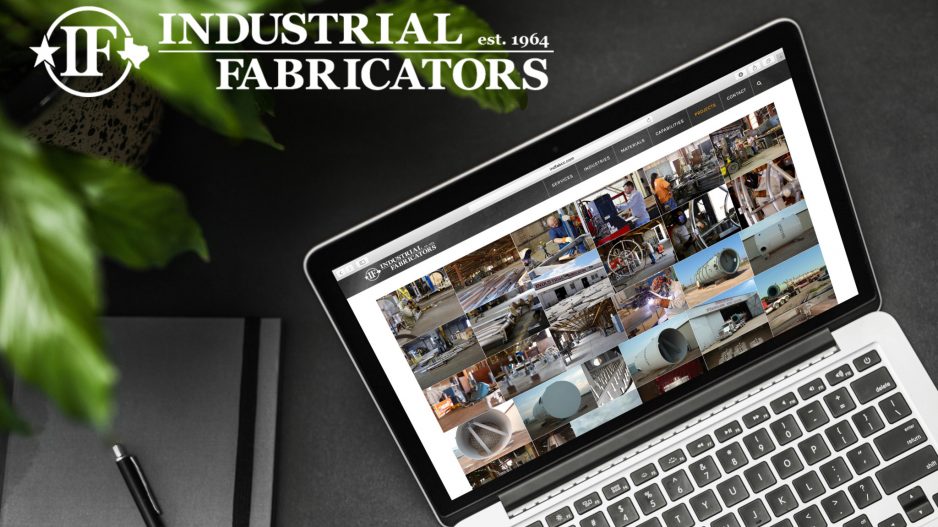 Industrial Fabricators of Corpus Christi Website Design